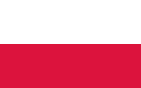Bandera de la República de Polonia