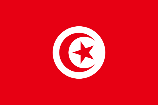 Bandera de la República Tunecina