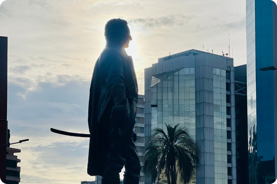 Plaza Artigas en Quito-Ecuador