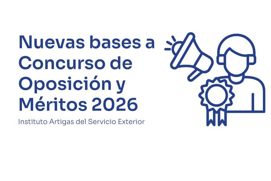 banner llamado a concurso de oposición y méritos 2026 IASE