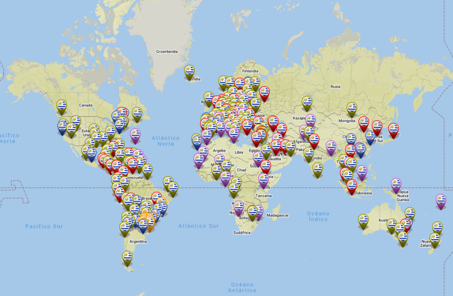Consular map