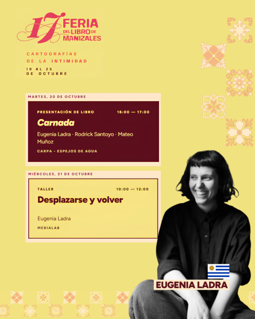 Actividades de la Feria en las que participa la Escritora Eugenia Ladra