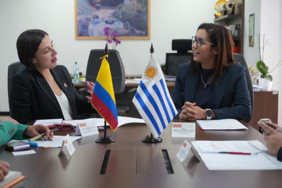 Ministra de Agricultura y Desarrollo Rural de Colombia y Embajadora del Uruguay en Colombia Ministra de Agricultura y Desarrollo Rural de Colombia y Embajadora del Uruguay en Colombia