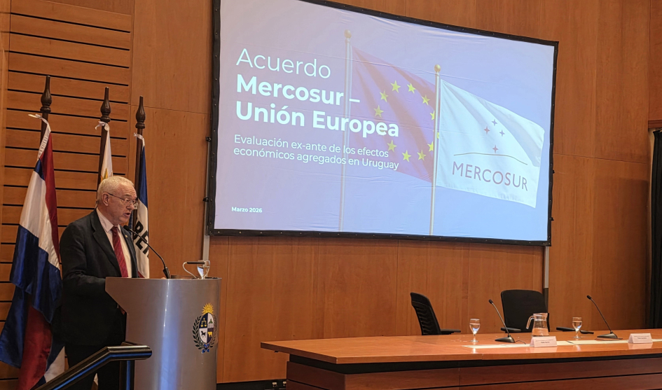 Canciller en la presentación del Estudio de Impacto Acuerdo MERCOSUR - Unión Europea