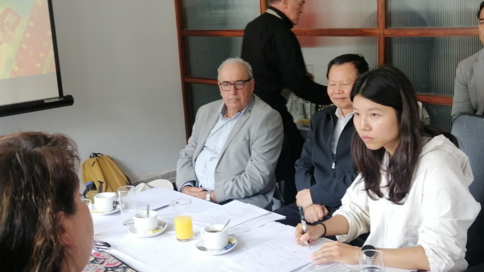 Delegaciones reunidas