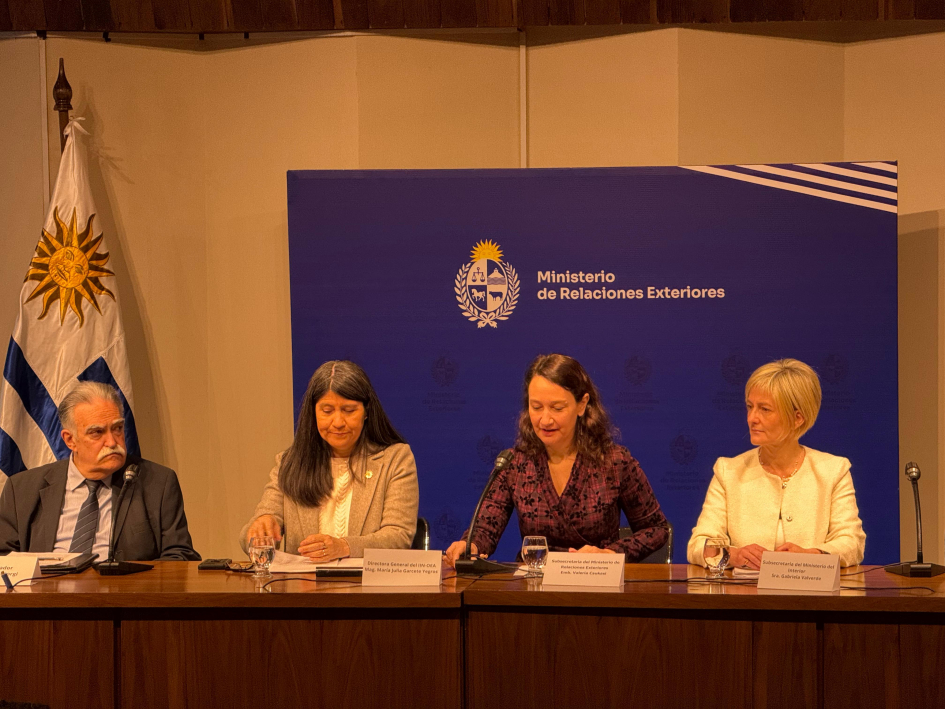 Panel de presentación de la publicación
