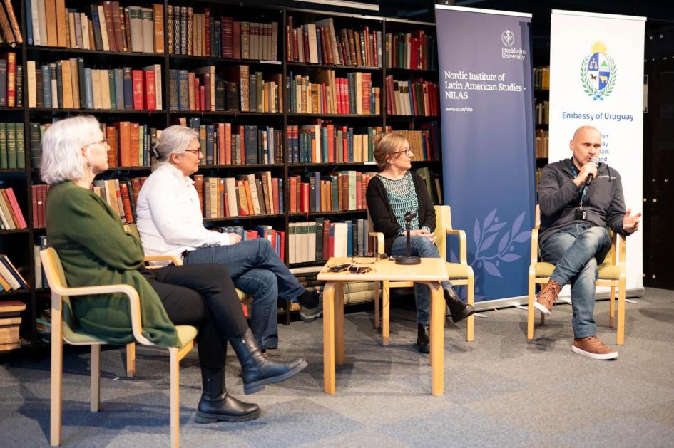 Event about the documentary "The snow between them" Panel/seminar members speaking and exchanging