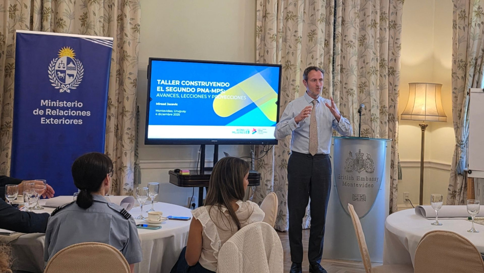 Taller en la Embajada Británica Taller en la Embajada Británica