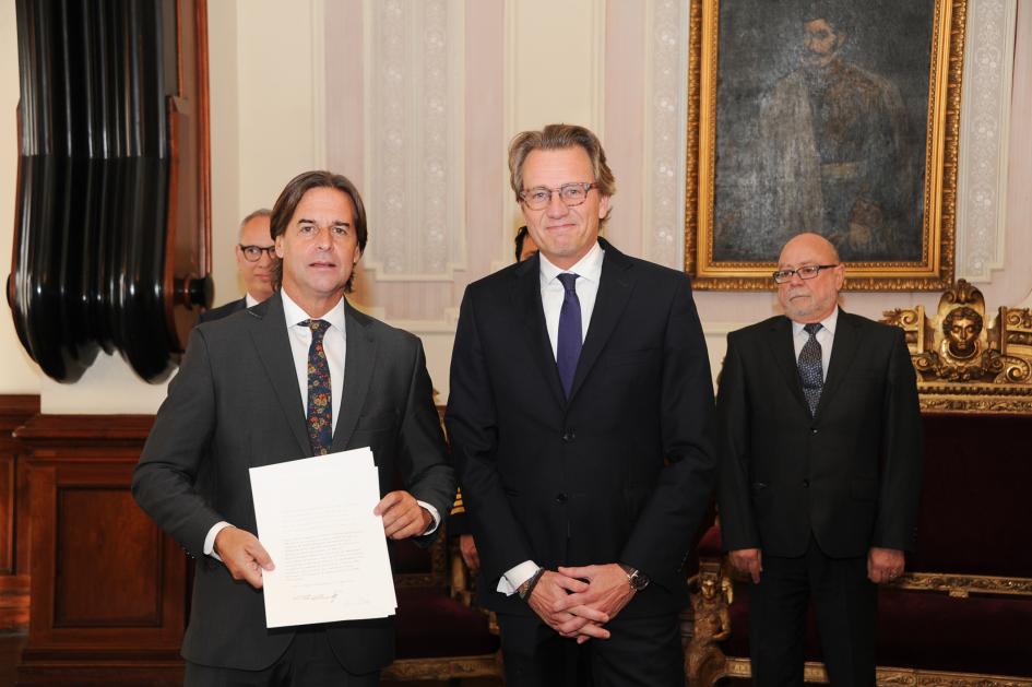 Presentación de Cartas Credenciales - Embajador de Suecia Anders Carlsson (mayo 2023) Cartas Credenciales