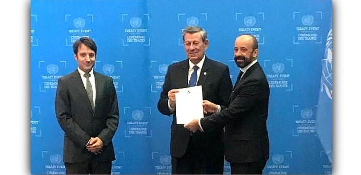 Canciller Rodolfo Nin Novoa deposita el instrumento de ratificación del Acuerdo Regional sobre el Acceso a la Información, Participación Pública y Acceso a la Justicia en Asuntos Ambientales en América Latina y el Caribe - Acuerdo de Escazú Canciller Rodolfo Nin Novoa deposita el instrumento de ratificación del Acuerdo Regional sobre el Acceso a la Información, Participación Pública y Acceso a la Justicia en Asuntos Ambientales en América Latina y el Caribe - Acuerdo de Escazú