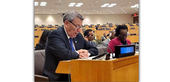Canciller Nin Novoa expone en la Reunión de seguimiento de la Conferencia de Naciones Unidas para la Cooperación Sur-Sur PABA+40