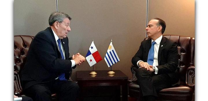 Canciller Rodolfo Nin Novoa reundio con el Canciller de Panamá, Alejandro Ferrer Canciller Rodolfo Nin Novoa reundio con el Canciller de Panamá, Alejandro Ferrer