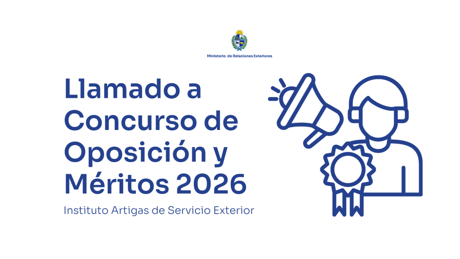 Banner de Llamado a Concurso de oposición y méritos 2026. IASE