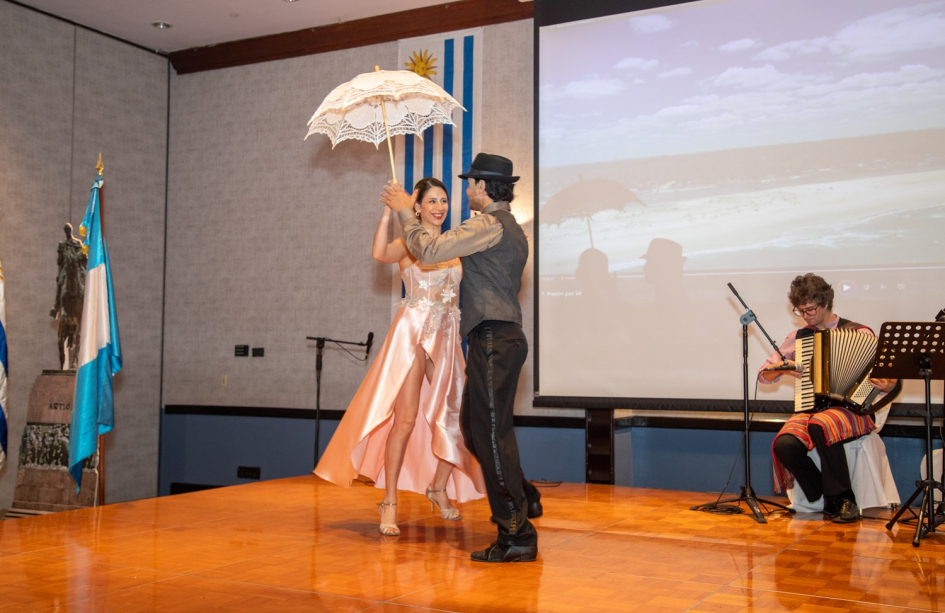 Espectáculo de tango Bailarines de tango