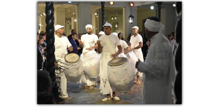 Espectáculo "Blanco y negro", de la organización "Señor Candombe by Tina Ferreira"