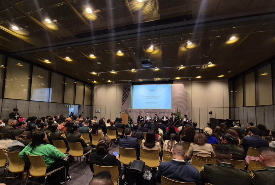 Participación del Director de la AUCI, Martin Clavijo, en el Conversatorio sobre paz y seguridad