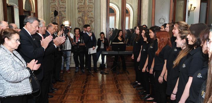 Celebración de los 190 años del Ministerio de Relaciones Exteriores en Salón Florentino del Palacio Santos Celebración de los 190 años del Ministerio de Relaciones Exteriores en Salón Florentino del Palacio Santos