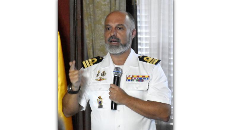Comandante Buque Investigación Oceanográfica “Hespérides”, José Emilio Regodón Gómez - Conversatorio - V Centenario de la Circunnavegación de Magallanes y Elcano (1519-1522) Comandante Buque Investigación Oceanográfica “Hespérides”, José Emilio Regodón Gómez - Conversatorio - V Centenario de la Circunnavegación de Magallanes y Elcano (1519-1522)