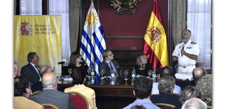 Comandante Buque Investigación Oceanográfica “Hespérides”, José Emilio Regodón Gómez - Conversatorio - V Centenario de la Circunnavegación de Magallanes y Elcano (1519-1522) Comandante Buque Investigación Oceanográfica “Hespérides”, José Emilio Regodón Gómez - Conversatorio - V Centenario de la Circunnavegación de Magallanes y Elcano (1519-1522)