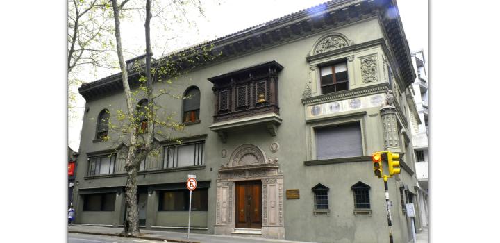 Casa Pérsico, sede del Instituto Artigas del Servicio Exterior (Academia Diplomática) - Día del Patrimonio 2019 en Palacio Santos y Casa Pérsico - la jornada en imágenes