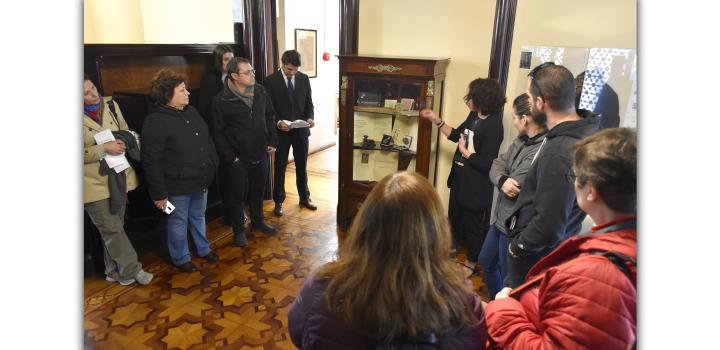 Casa Pérsico, sede del Instituto Artigas del Servicio Exterior (Academia Diplomática) -Día del Patrimonio 2019 en Palacio Santos y Casa Pérsico - la jornada en imágenes