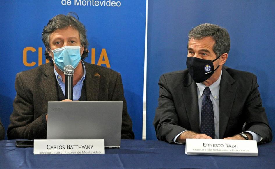 El Instituto Pasteur de Montevideo, la Cancillería, la Udelar y el INIA presentaron el proyecto del Centro de Innovación en Vigilancia Epidemiológica (CIVE)