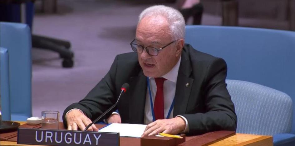 Uruguay reafirma su compromiso con el multilateralismo en el Consejo de Seguridad de la ONU