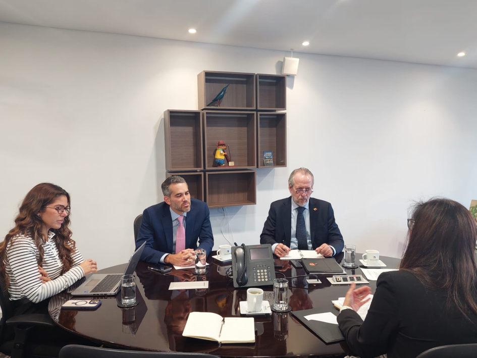 Encuentro de trabajo con autoridades de ProColombia