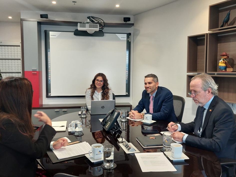 Encuentro de trabajo con autoridades de ProColombia
