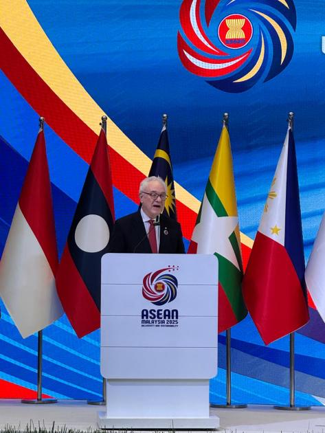 Mario Lubetkin habló ante la 58.ª Reunión de Ministros de Relaciones Exteriores de la ASEAN Mario Lubetkin habló ante la 58.ª Reunión de Ministros de Relaciones Exteriores de la ASEAN