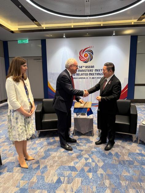Bilateral con el secretario General de la ASEAN Bilateral con el secretario General de la ASEAN