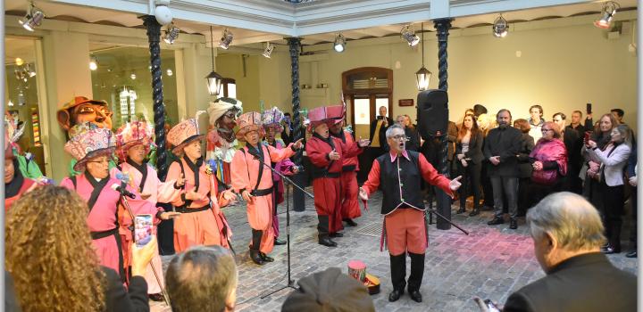 Presentación de murga "La del Collazo" en Inauguración de la muestra "Arte, Creación y Sentimiento” Presentación de murga "La del Collazo" en Inauguración de la muestra "Arte, Creación y Sentimiento”