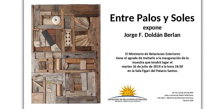 Invitación para Inauguración de la muestra "Entre Palos y Soles" 