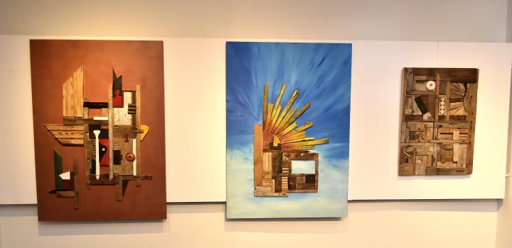 Inauguración de la muestra "Entre Palos y Soles" en Sala Figari Inauguración de la muestra "Entre Palos y Soles" en Sala Figari