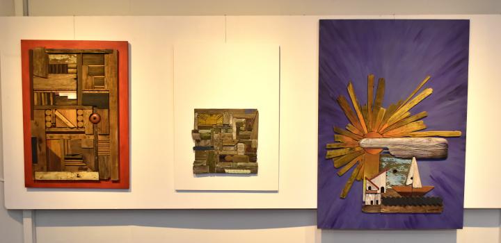 Inauguración de la muestra "Entre Palos y Soles" en Sala Figari Inauguración de la muestra "Entre Palos y Soles" en Sala Figari