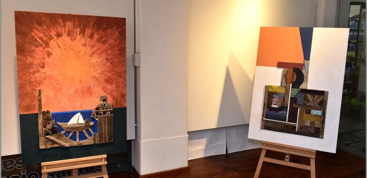 Inauguración de la muestra "Entre Palos y Soles" en Sala Figari Inauguración de la muestra "Entre Palos y Soles" en Sala Figari