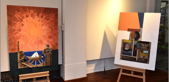 Inauguración de la muestra "Entre Palos y Soles" en Sala Figari