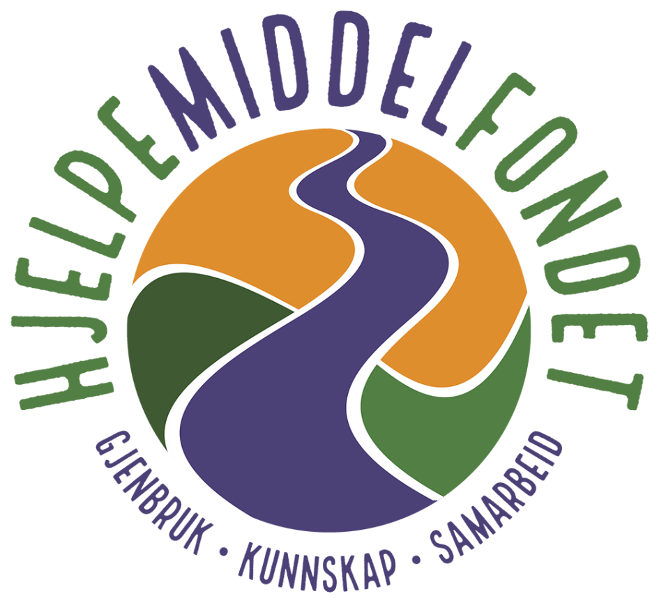 Logo of the Norwegian civil organization Hjelpemiddelfondet Logo of the Norwegian civil organization Hjelpemiddelfondet