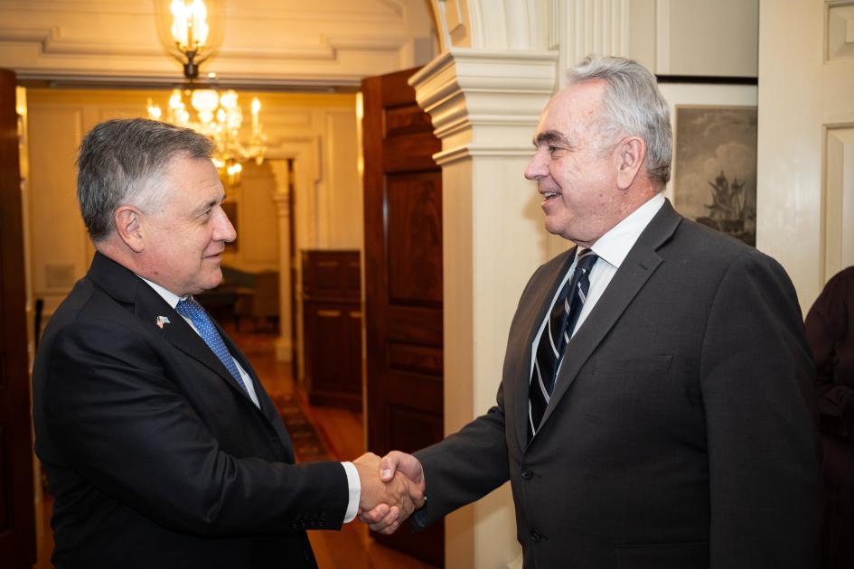 Ministro Paganini preside la delegación de Uruguay en diálogo de alto nivel con los Estados Unidos