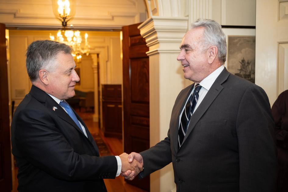 Ministro Paganini preside la delegación de Uruguay en diálogo de alto nivel con los Estados Unidos Ministro Paganini preside la delegación de Uruguay en diálogo de alto nivel con los Estados Unidos