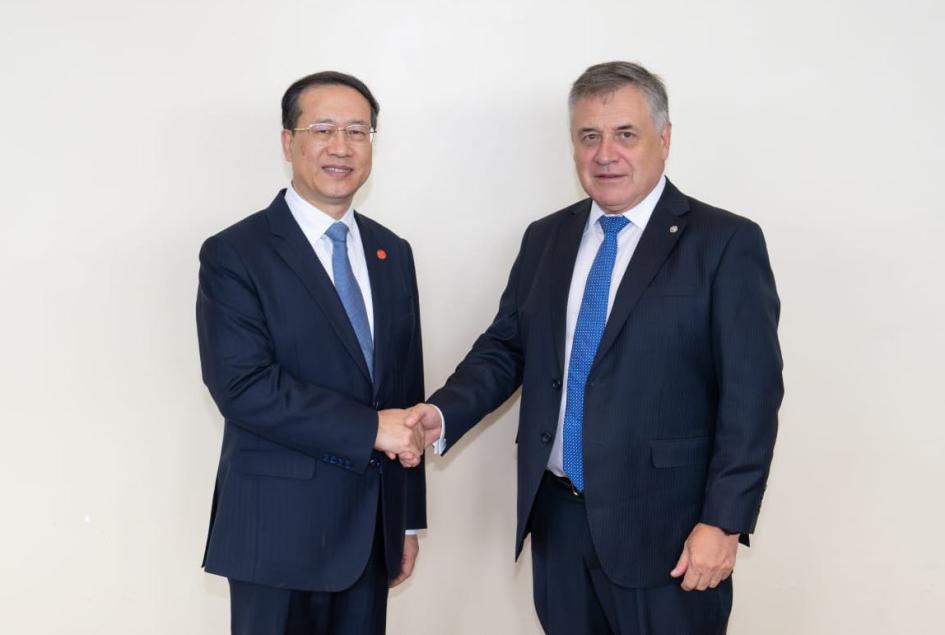 Reunión Canciller Paganini con Viceministro de Relaciones Exteriores de China Reunión Canciller Paganini con Viceministro de Relaciones Exteriores de China