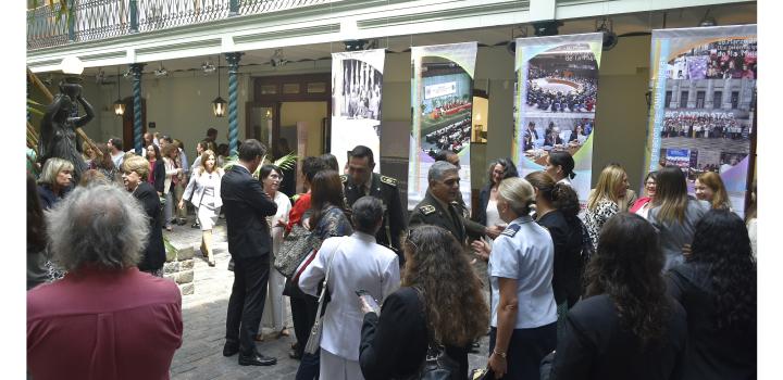 Inauguración de la muestra "Mujeres uruguayas en el sistema multilateral de las Naciones Unidas, ayer y hoy"