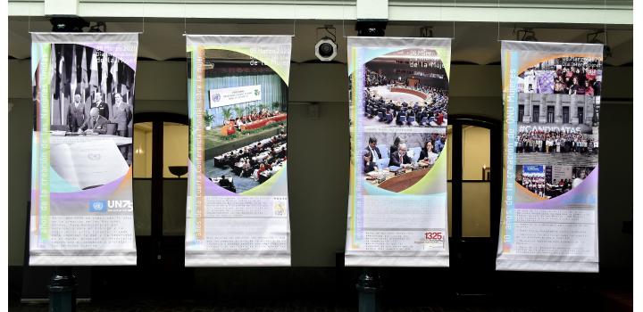 Inauguración de la muestra "Mujeres uruguayas en el sistema multilateral de las Naciones Unidas, ayer y hoy" Inauguración de la muestra "Mujeres uruguayas en el sistema multilateral de las Naciones Unidas, ayer y hoy"