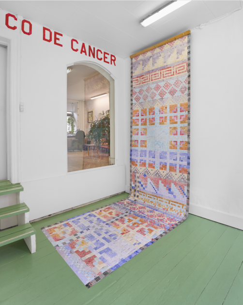 One of the artworks of the artists at the gallery