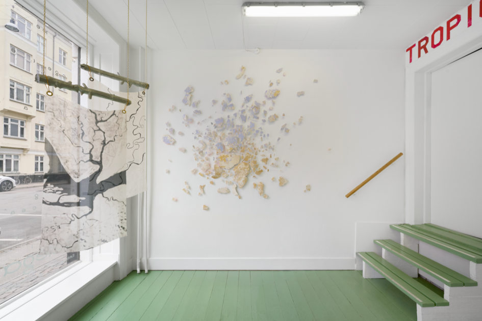 One of the artworks of the artists at the gallery