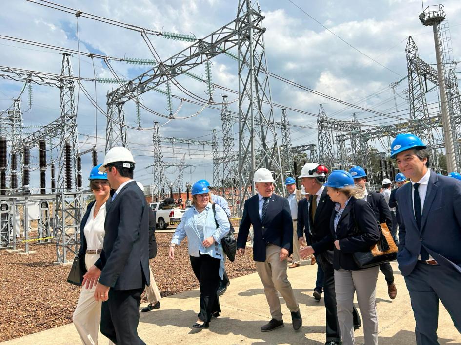 Paganini inauguró obra en Salto Grande que profundizará la integración regional Paganini inauguró obra en Salto Grande que profundizará la integración regional