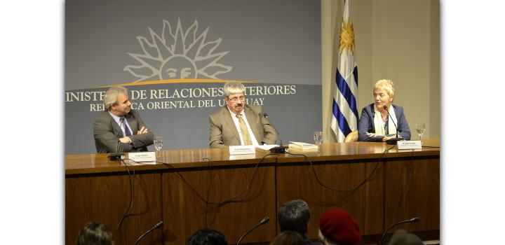 Sra. Embajadora de Uruguay en Portugal, Brígida Scaffo - Presentación de libro “Memoria Social Uruguay tú eres parte, no te quedes aparte”