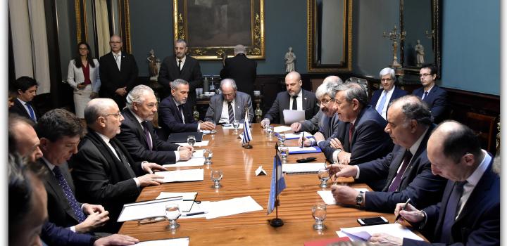 Reunión de Cancilleres de Uruguay y Argentina