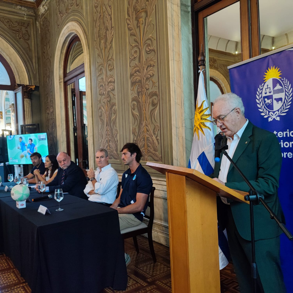 Lanzamiento oficial del Torneo HSBC SVNS Montevideo 2026 en el Palacio Santos