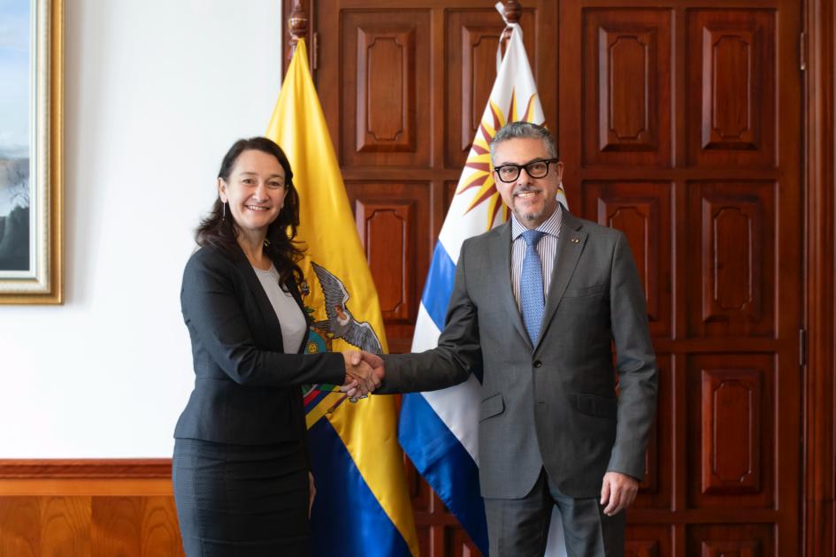 Reuniones Bilaterales Vicecanciller de Uruguay y Viceministros de Movilidad Humana y Cooperación Int Reuniones Bilaterales Uruguay – Ecuador